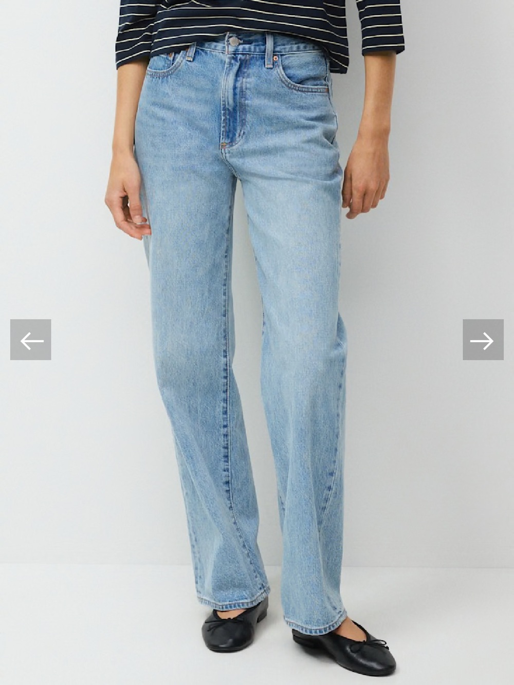 Aritzia Farrah Hi-Rise Wide leg Jean